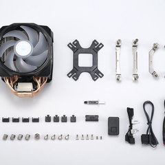 Cooler Cpu Coolermaster Ma610p Argb Intel Amd Sickleflow 120 - CYBER PLUS