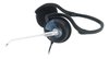Auricular Genius C/mic Y Vincha Posterior Negro Hs-300n