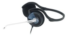 Auricular Genius C/mic Y Vincha Posterior Negro Hs-300n