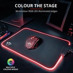 Pad Mouse Trust Gamer Gxt 765 Glide Flex Rgb Iluminado 4 Usb - CYBER PLUS