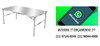 mesa inox - tampo inox e estrutura de aço na internet
