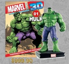 FIGURAS MARVEL HEROES 3D ESPECIAL 1 - HULK