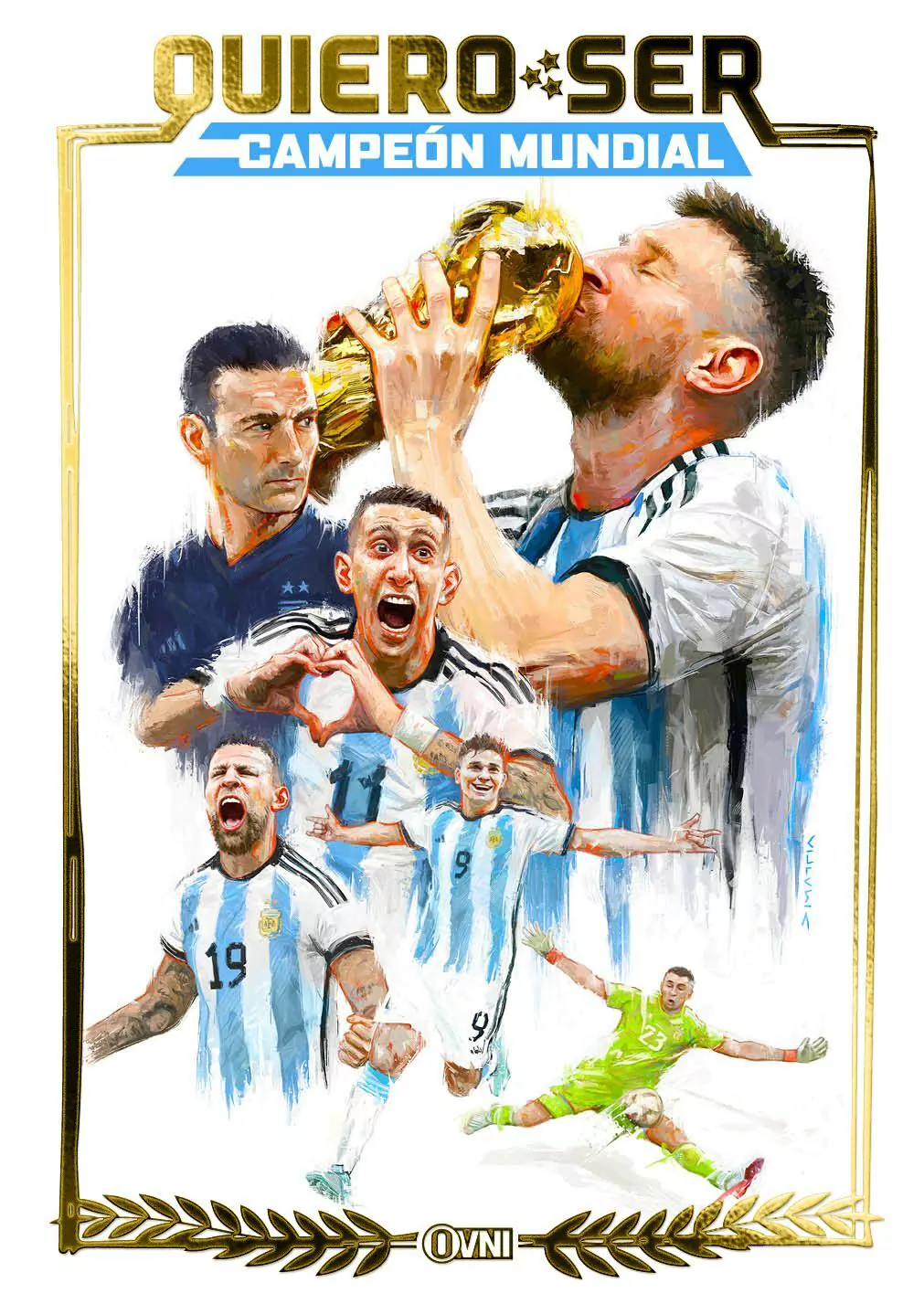 QUIERO SER CAMPEON MUNDIAL (PREVENTA: DISPONIBLE A PARTIR DEL 21-04-23)