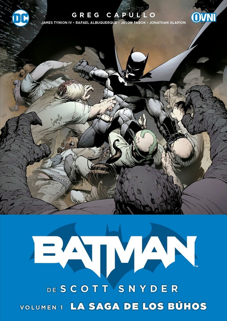 BATMAN DE SCOTT SNYDER 01: LA SAGA DE LOS BUHOS