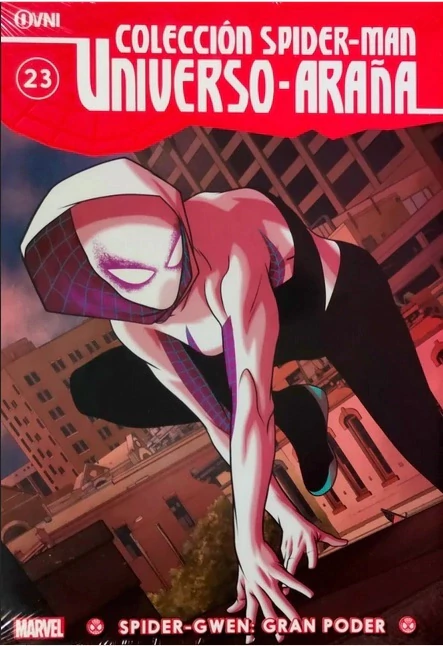 COLECCION SPIDERMAN UNIVERSO ARAÑA 23: SPIDER-GWEN GRAN PODER (PREVENTA: DISPONIBLE A PARTIR DEL 09-06)