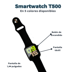 Smatwatch T500 Reloj inteligente | Bluetooth - comprar online