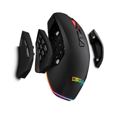 Mouse Gamer Soul XM1100 Desmontable 12000 Dpi Led Rgb 9 Botones Optico en internet
