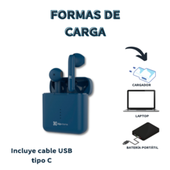 Auriculares KlipXtreme TwinTouch Azules en internet