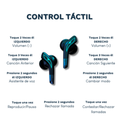 Auriculares Gaming Bluetooth MD158 - Tecnoroot