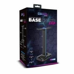 Base Soporte Stand Auriculares Gamer Luces Led Rgb + 2 Usb - comprar online