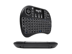 Teclado Inalambrico Smart Tv Nisuta Wireless Con Touch Pad