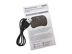 Teclado Inalambrico Smart Tv Nisuta Wireless Con Touch Pad - Tecnoroot