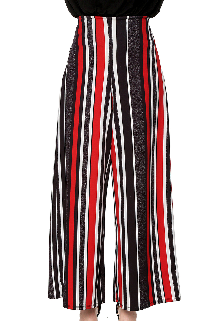 PANTALÓN PALAZZO RAYAS REF.611