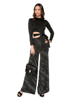 PANTALÓN PALAZZO BRILLO REF.624 - tienda online