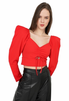 Crop Top anudado Delantero Francy Leon Ref. 698