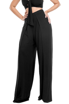 PANTALON PALAZZO ABERTURAS REF 632 - FRANCY LEON Diseñadora de Modas
