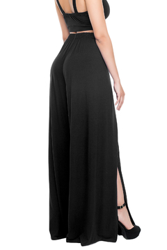 PANTALON PALAZZO ABERTURAS REF 632 - comprar online