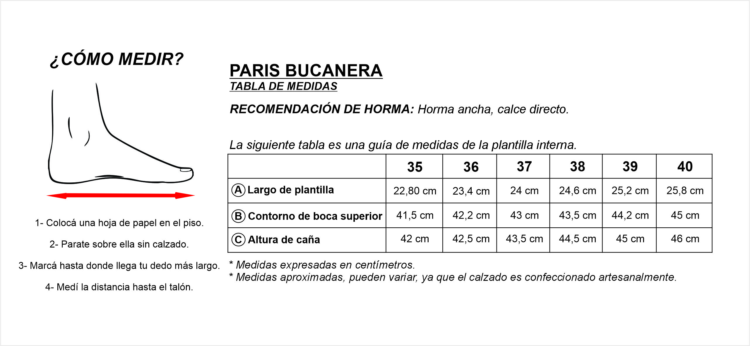 PARIS / Bucaneras / Negro - Buy in Shibinda