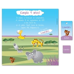 invitaciones animales animalitos primer añito año bautismo cumpleaños agenda calendario hija hijo circo acróbatas tarjeta original acordeón casamiento tarjetas fotos historias amor quince años cards invitation chocolatines chocolates souvenirs golosinas m