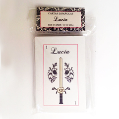 Cartas personalizadas - Amapola