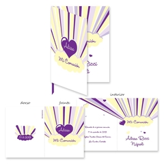 invitaciones comunión communion tarjetas fotos historias amor quince años cards invitation chocolatines chocolates souvenirs golosinas