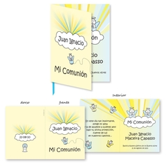 invitaciones comunión communion tarjetas fotos historias amor quince años cards invitation chocolatines chocolates souvenirs golosinas
