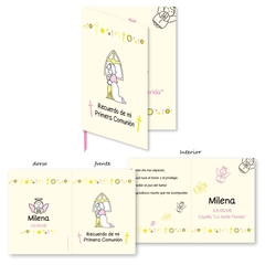 invitaciones comunión communion tarjetas fotos historias amor quince años cards invitation chocolatines chocolates souvenirs golosinas