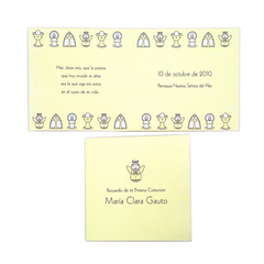 invitaciones comunión communion tarjetas fotos historias amor quince años cards invitation chocolatines chocolates souvenirs golosinas