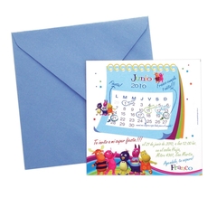 invitaciones primer añito año bautismo cumpleaños agenda calendario hija hijo circo acróbatas tarjeta original acordeón casamiento tarjetas fotos historias amor quince años cards invitation chocolatines chocolates souvenirs golosinas mapa indicativo menue