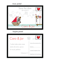 Tarjeta Postal con fotos en internet
