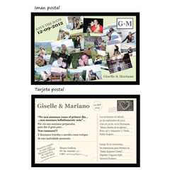 Tarjeta Postal con fotos - Amapola