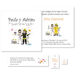 casamiento arabescos invitaciones weddings cards romántico dibujos