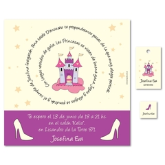 invitaciones princesas nubes libélulas flores sarah key primer añito año bautismo cumpleaños agenda calendario hija hijo circo acróbatas tarjeta original acordeón casamiento tarjetas fotos historias amor quince años cards invitation chocolatines chocolate