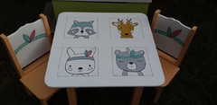 Juego de mesa con 2 sillas - comprar online