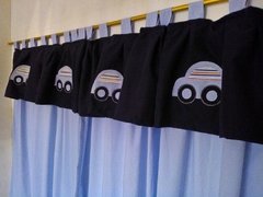 Cortinas con guardas