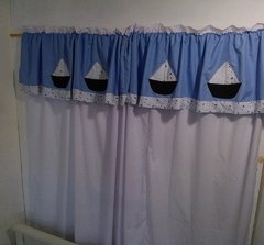 Cortinas con guardas en internet