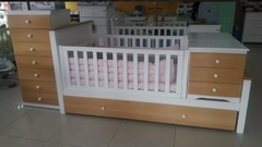 Juego de Dormitorio Super Premium Combinado detalles madera - comprar online