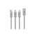 Cable de datos USB a MicroUSB/Lightning Soul Iron Flexible