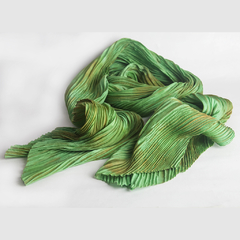 Chalina verde seda natural - comprar online