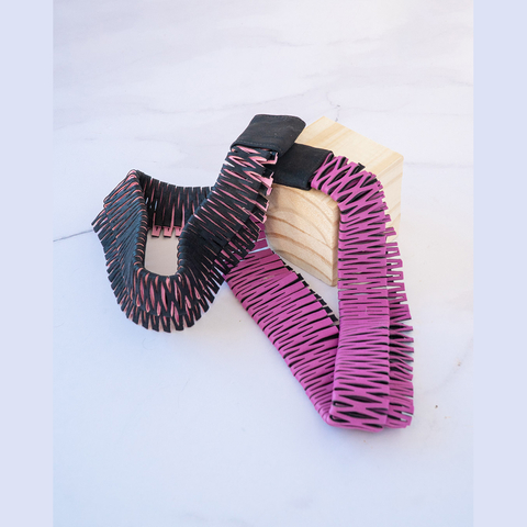 Collar tricot color Uva (Rtex 03)