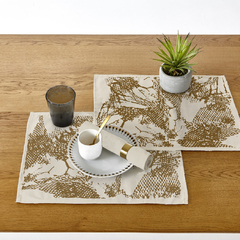 NEW IN! - SET DE 2 INDIVIDUALES - DECO - HOME - ESTAMPAS ORIGINALES - OBJETOS DE DISEÑO