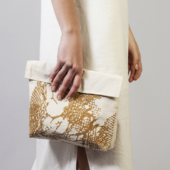 NECESSAIRE "Redes" - 100 % ALGODON - TRENDY – FASHION - BY NORMA RINAUDO
