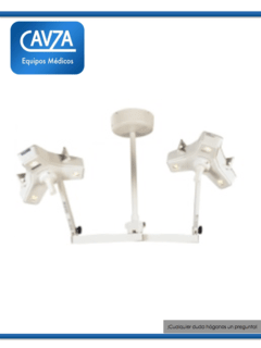Lampara de Quirofano de Cirugia Doble Burton - comprar en línea