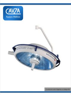 Lampara de Cirugia Sencilla Bertchold - comprar en línea