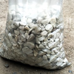 Piedra mármol blanco partido - comprar online
