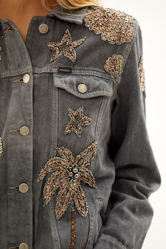 Campera denim B A L I nigth - comprar online