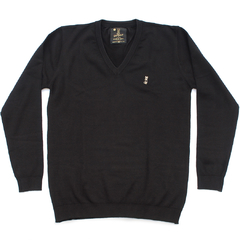Sweater Manhattan V Negro - Slim en internet
