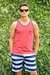 Musculosa Esteban Slim Fit Rojo - comprar online