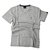 Remera Básica Escote V Gris