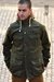 Parka Safari Rígida Verde Militar - comprar online